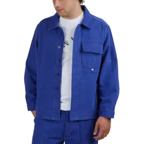 CCS French Cropped Chore Jacket - Blue Insulated Core Technology Essential City Look