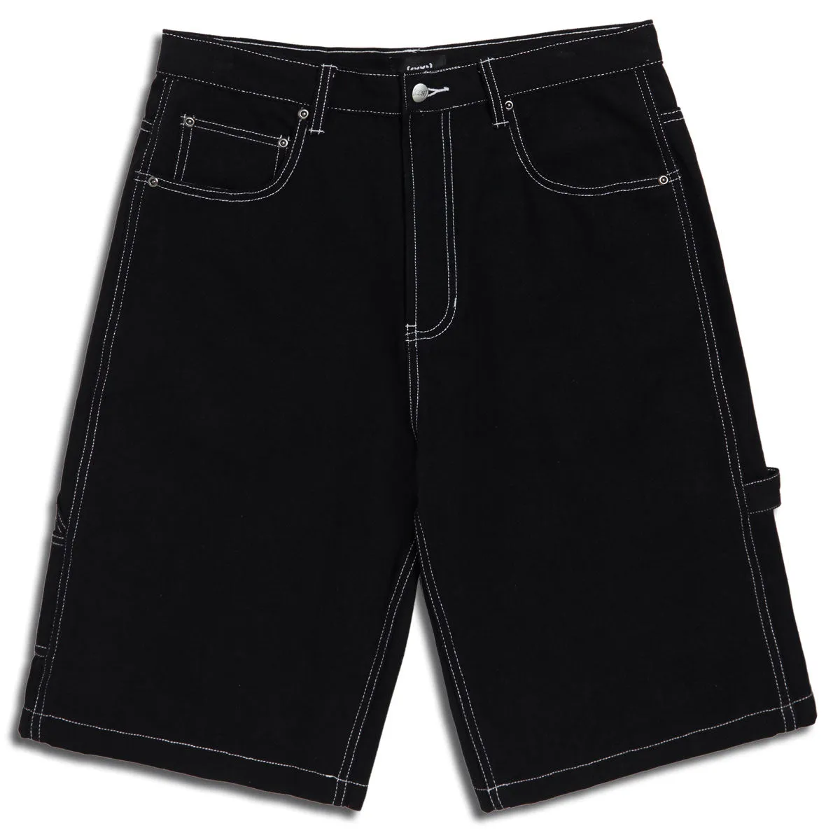 CCS Hammer Loop Canvas Shorts - Black/White Wedding Gift