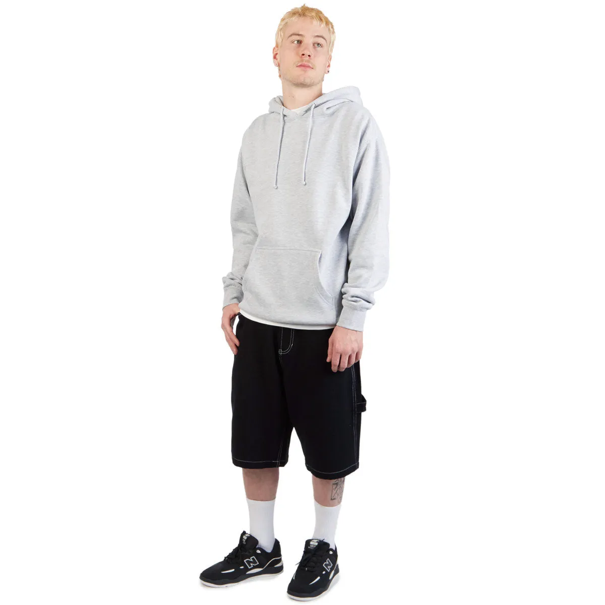 CCS Hammer Loop Canvas Shorts - Black/White Compression Fit
