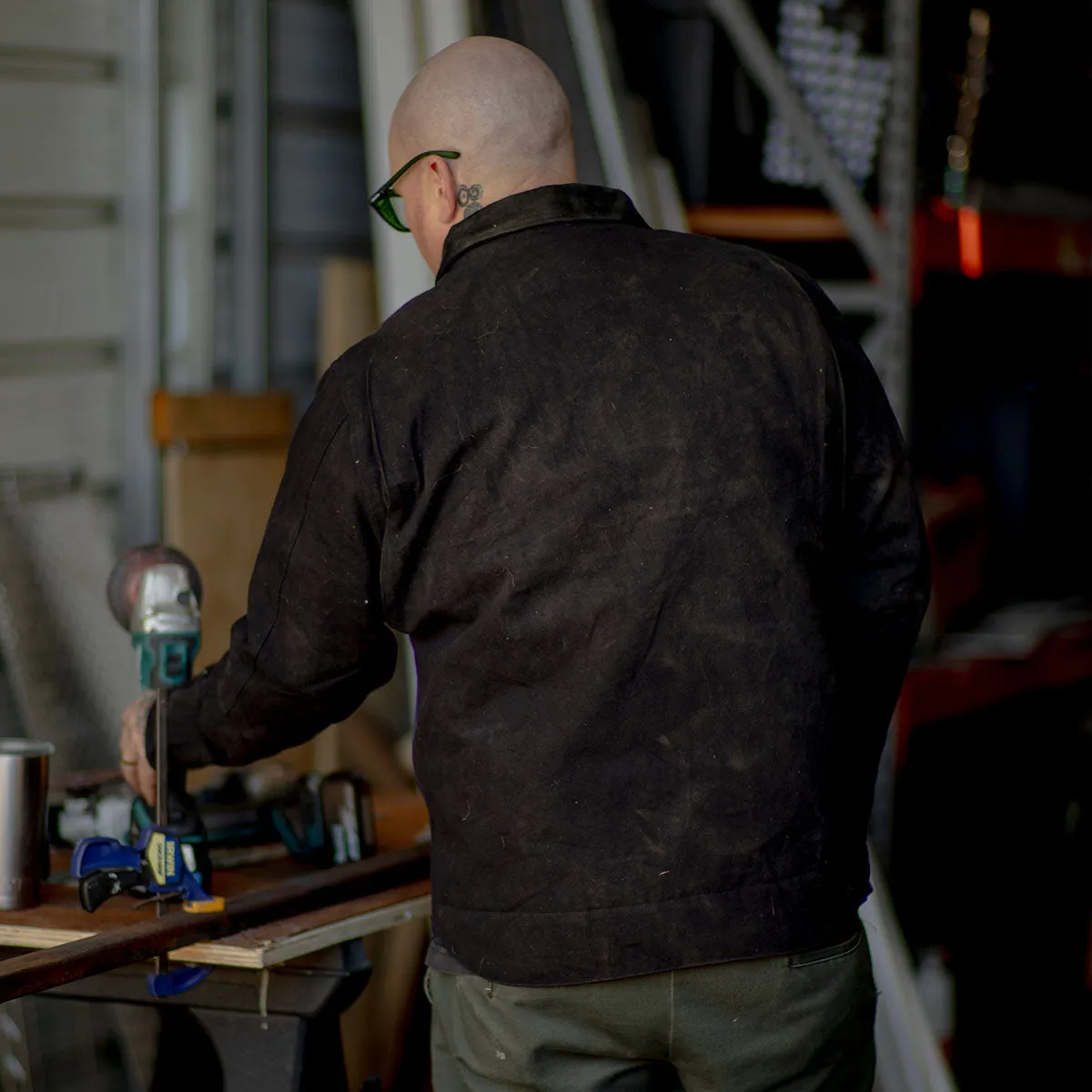 CCS Heavy Canvas Insulated Work Jacket - Black Outdoor Trip