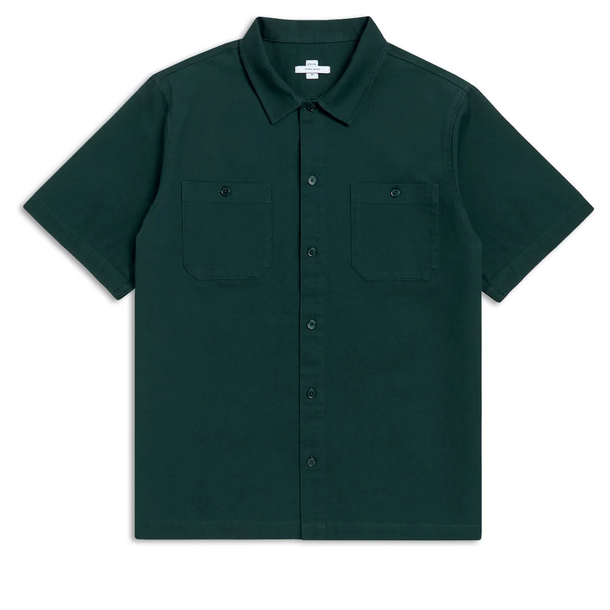 CCS Heavy Cotton Work Shirt - Hunter Green Versatile Piece Printed Pattern