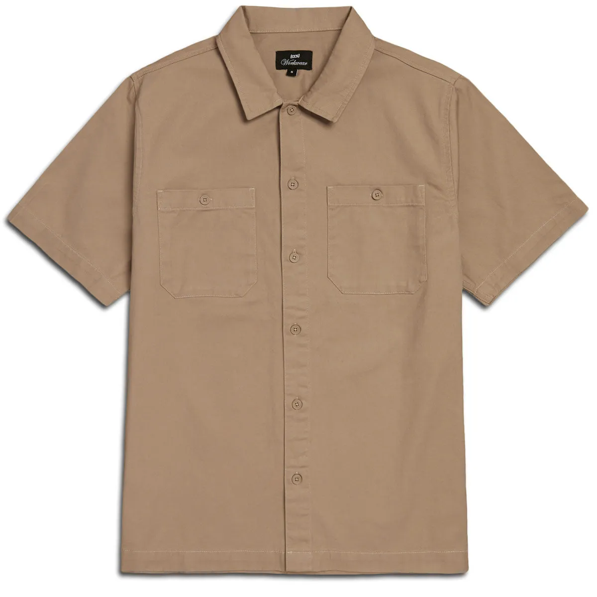 Multipocket Style CCS Heavy Cotton Work Shirt - Khaki