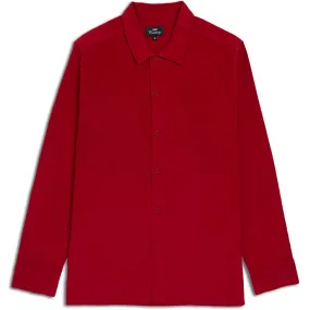 CCS Long Sleeve Corduroy Shirt - Crimson Social Meetup Trendy Outfit
