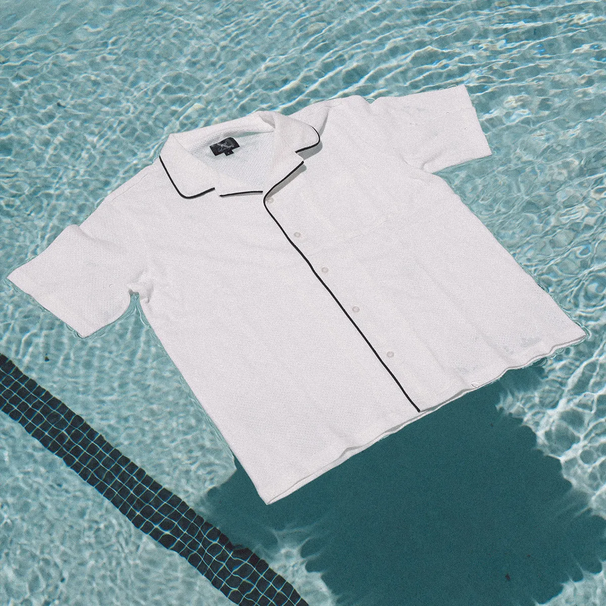 CCS Lounge Mesh Shirt - White Lace Accent
