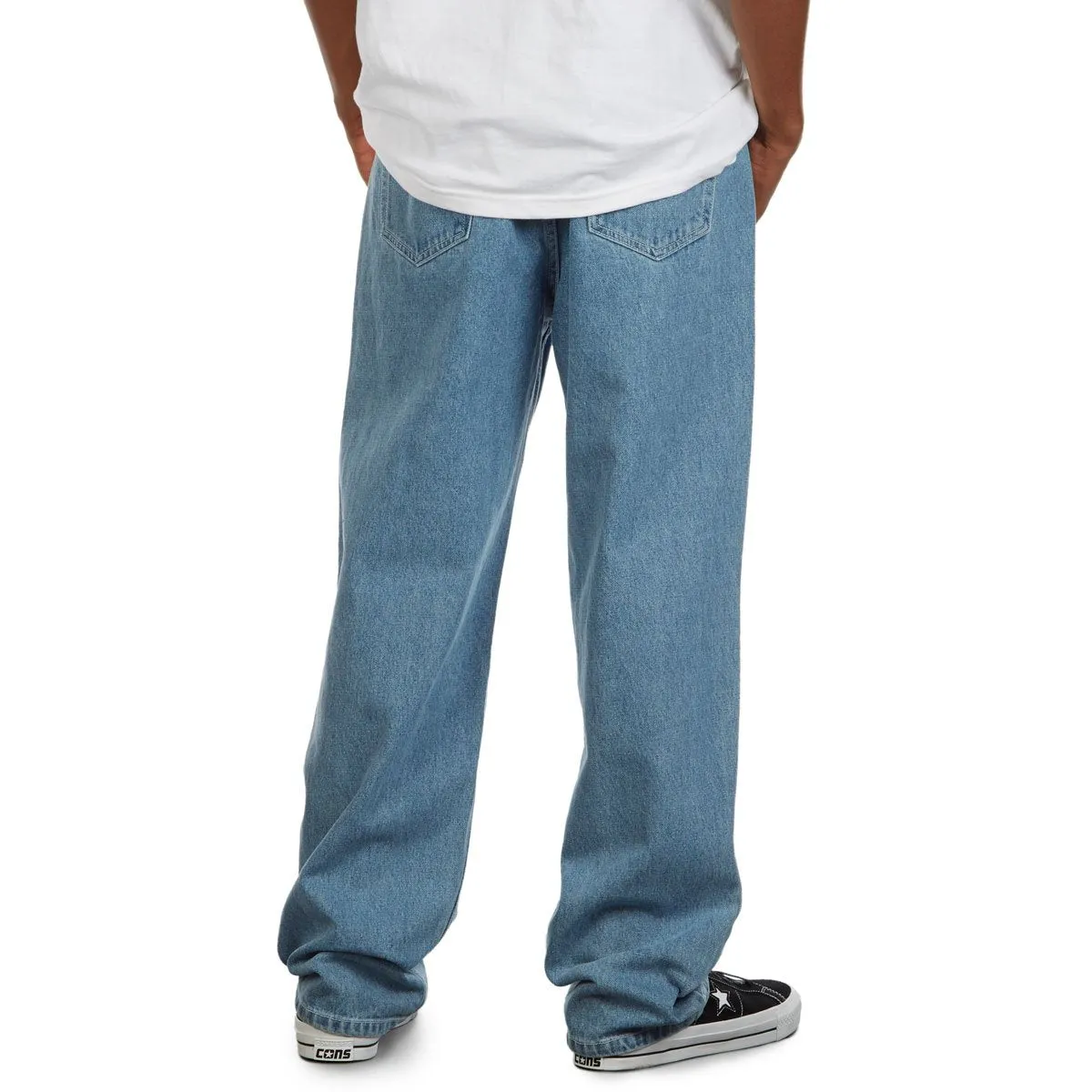Multi Pocket Configuration Recycled fibers CCS Original Relaxed Denim Jeans - Rinsed Blue