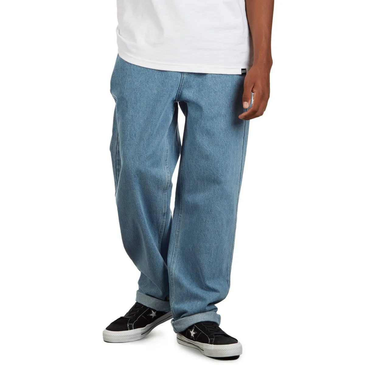 NonBindingWaistline CCS Original Relaxed Denim Jeans - Rinsed Blue