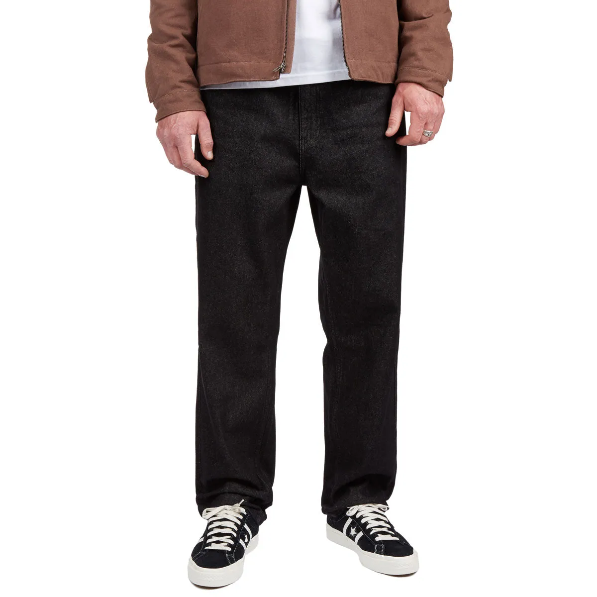 Durable Seam Construction CCS Original Relaxed Taper Jeans - Black