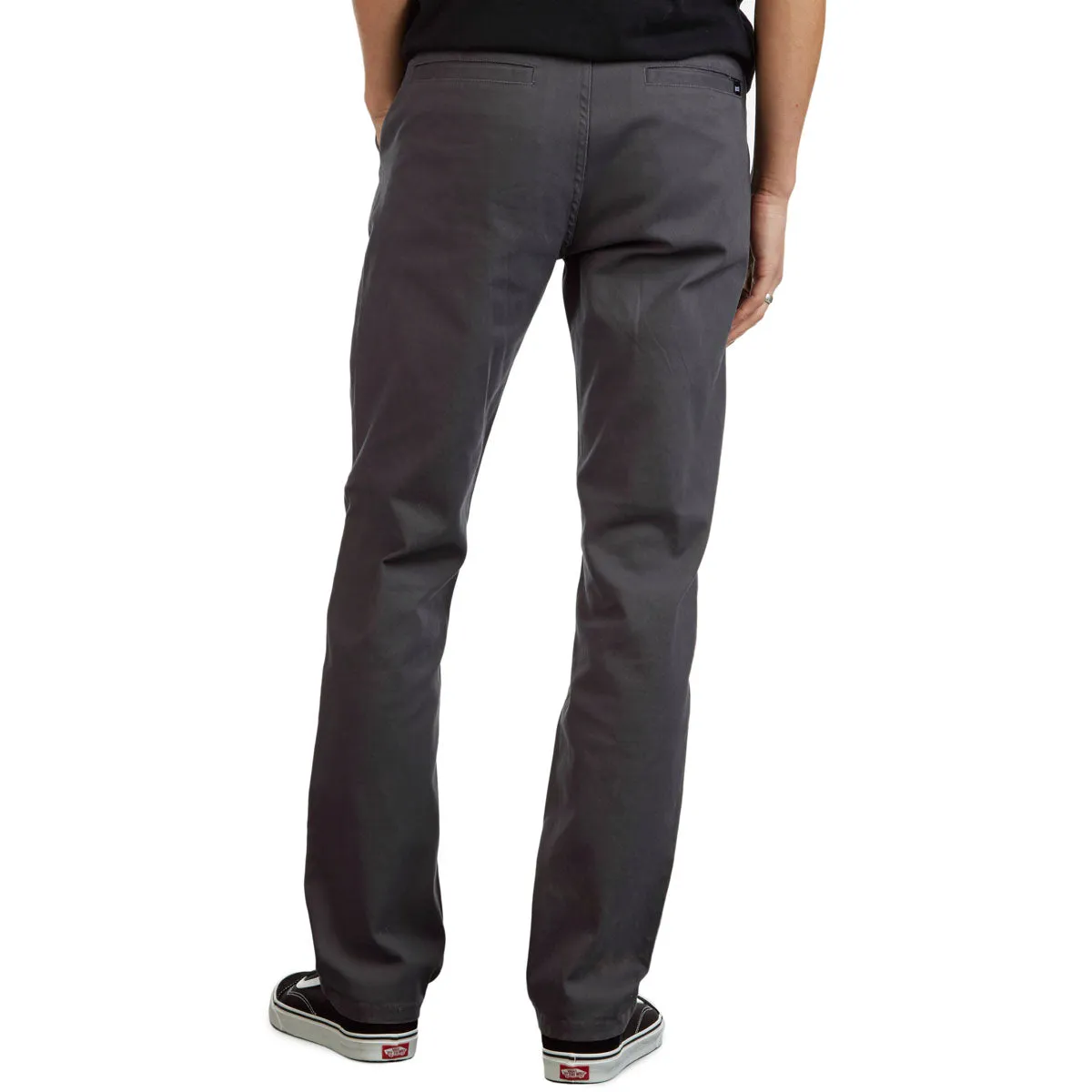CCS Slim Stretch Chino Pants - Grey Durable Activewear Travel Ready
