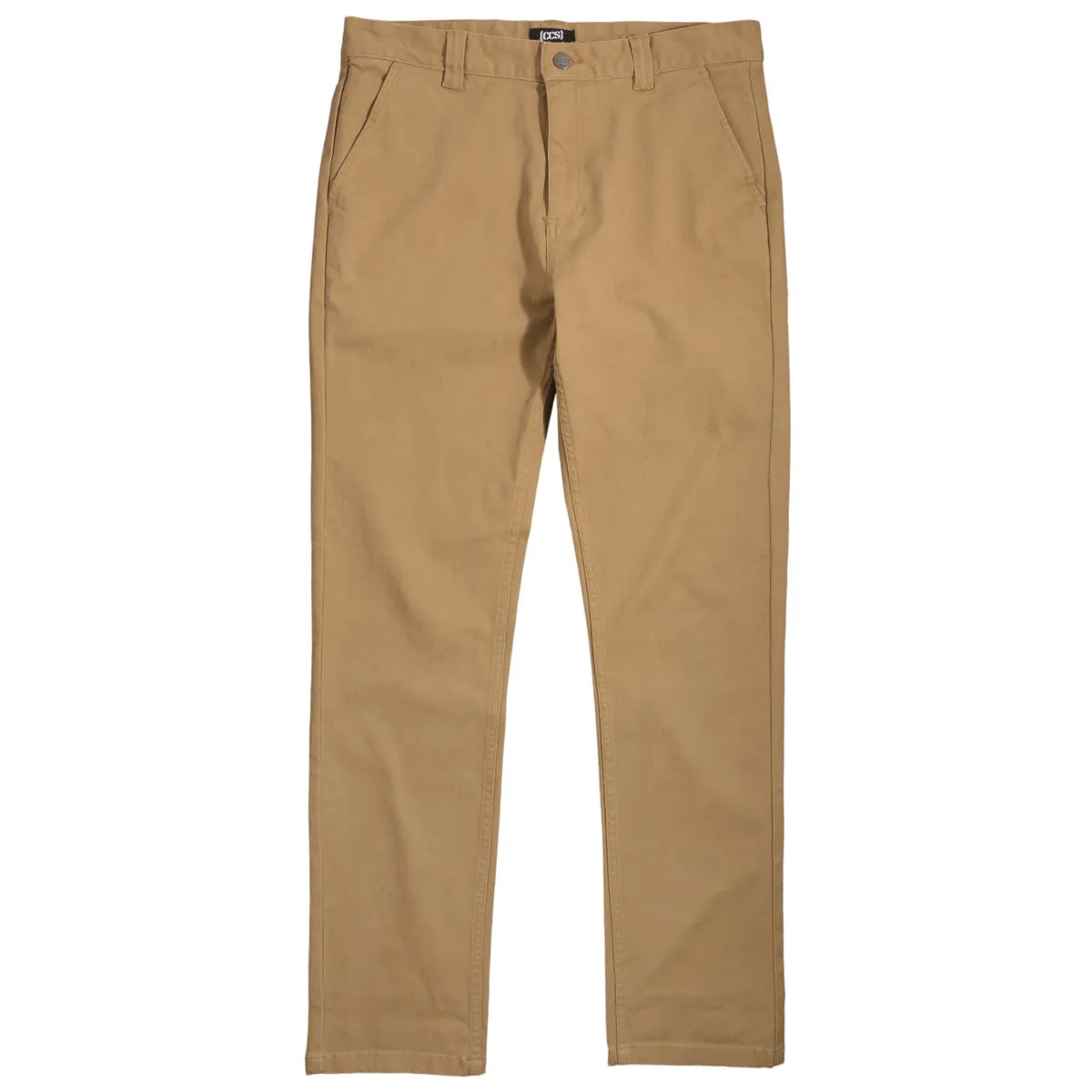 Modern Comfort StaticResistantMaterial CCS Slim Stretch Chino Pants - Khaki