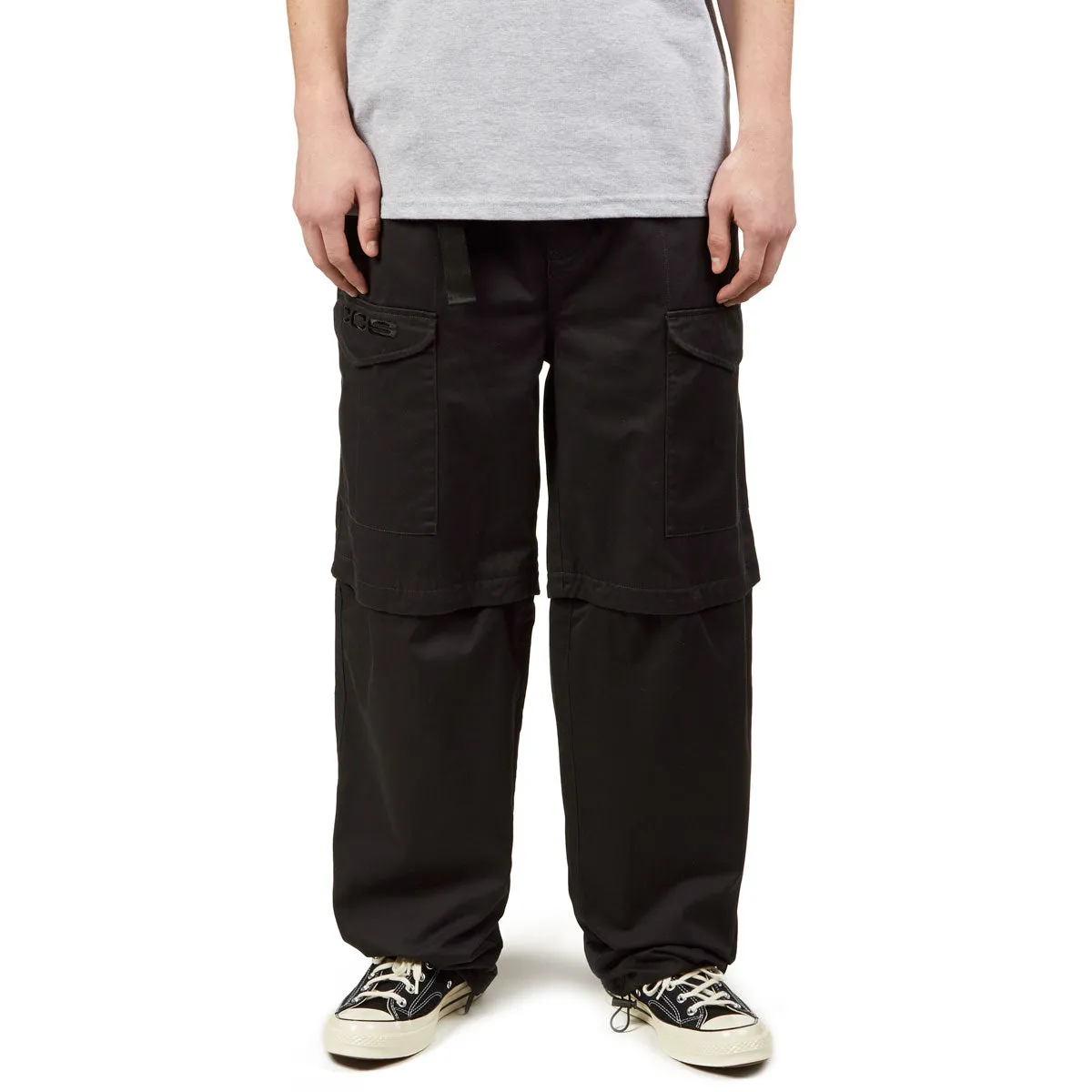 Chic Design Wear CCS Snap On Cargo Pants - Black