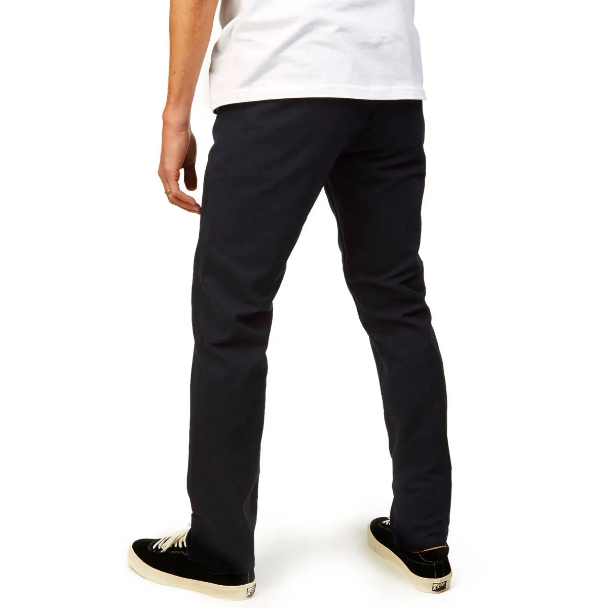 Breathable Wear Fit CCS Straight Stretch Chino Pants - Navy