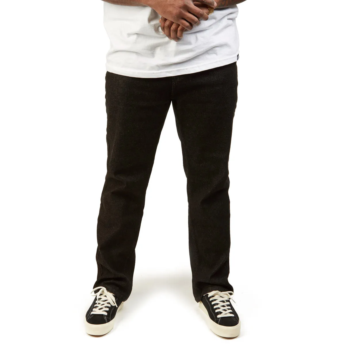 CCS Straight Stretch Denim Jeans - 12oz Black Multi Use