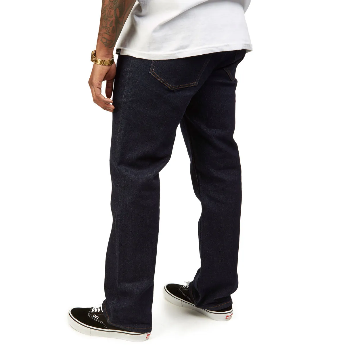 Comfortable Movement CCS Straight Stretch Denim Jeans - 12oz Indigo