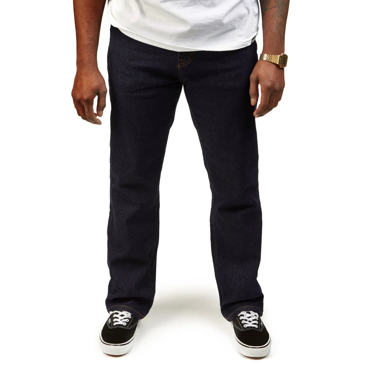 QuickDryTech CCS Straight Stretch Denim Jeans - 12oz Indigo