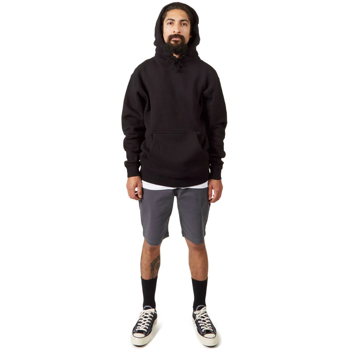 CCS Stretch Chino Shorts - Grey Flexible Stretch Waist