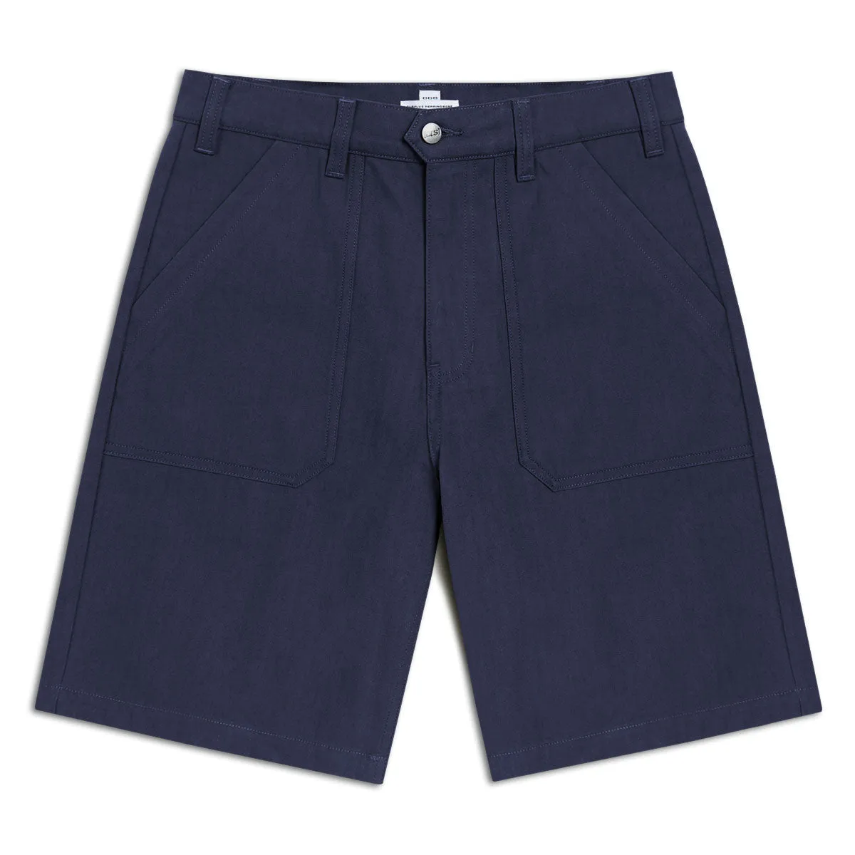 CCS Surplus Herringbone Shorts - Navy slim fit Daily Essential