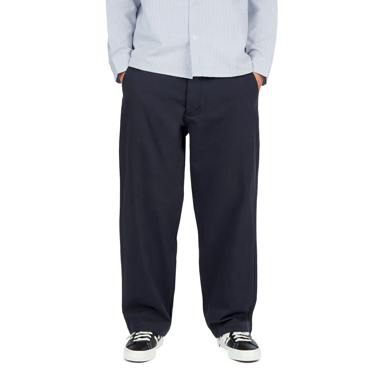 FlexibleKneePanels CCS Wide Leg Chino Pants - Navy