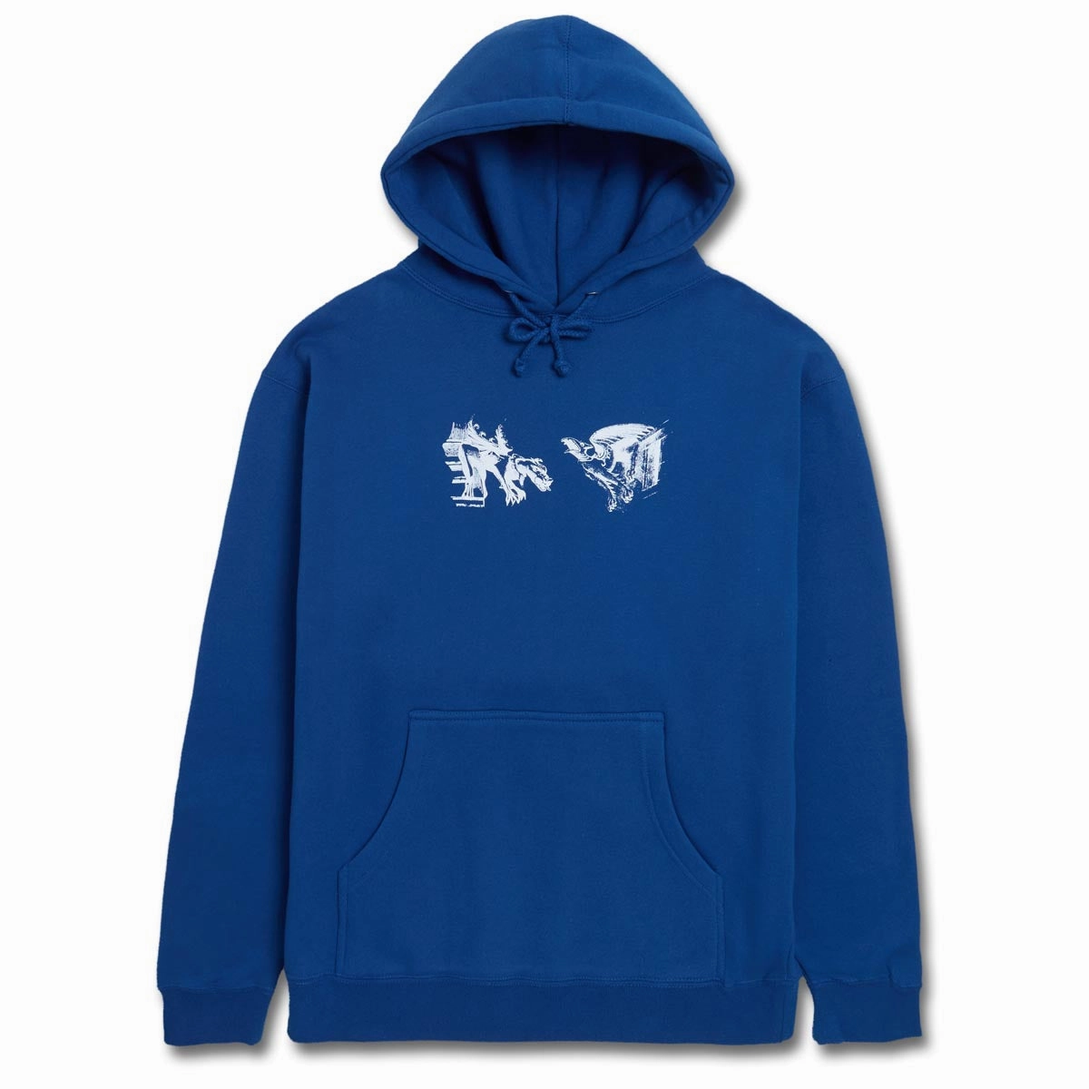 Side Slit CCS Cathedral Hoodie - Deep Royal