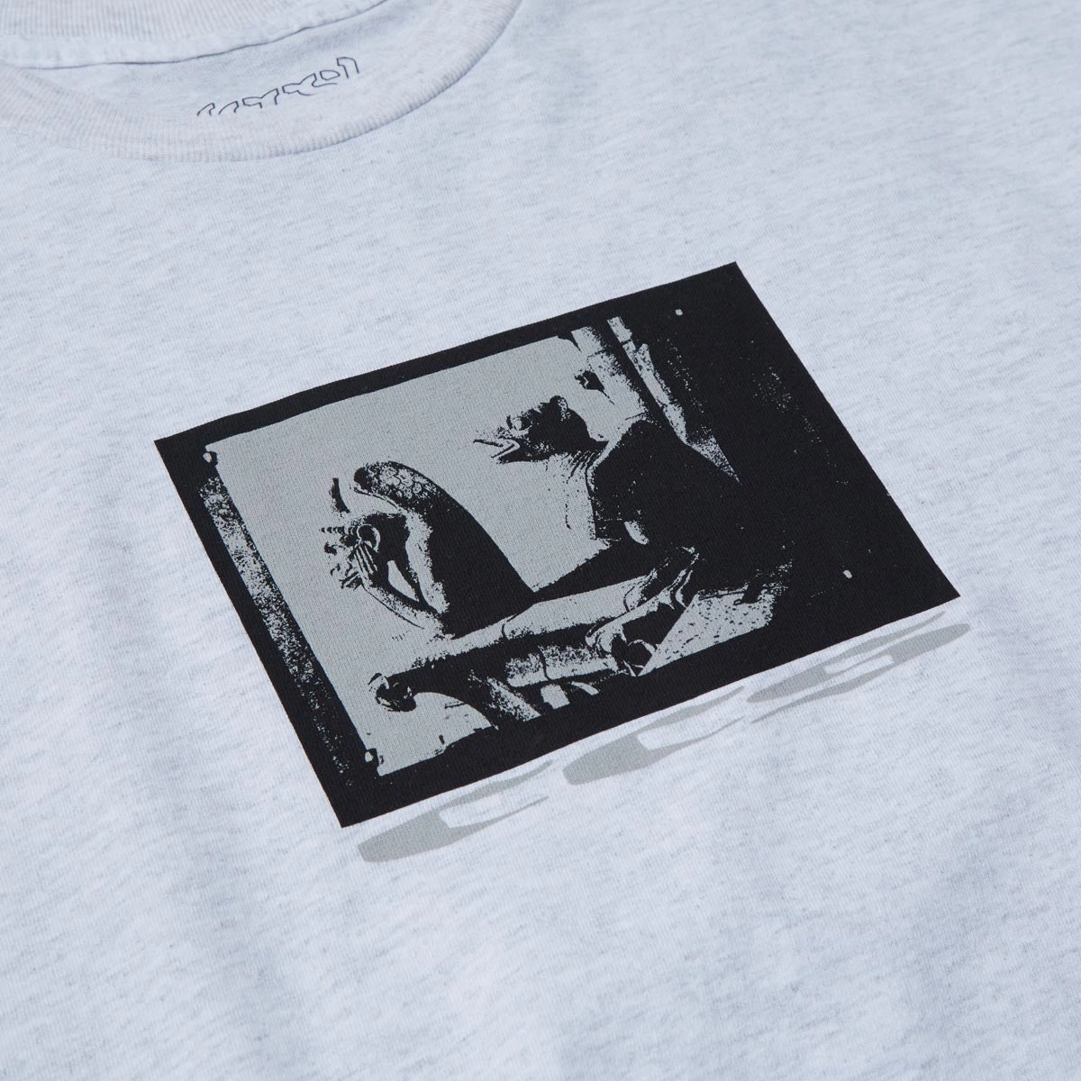 Everyday Comfort Layered Neckline CCS Gargoyle T-Shirt - Ash