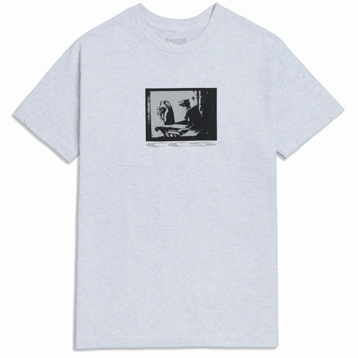 brandable Scoop neck CCS Gargoyle T-Shirt - Ash