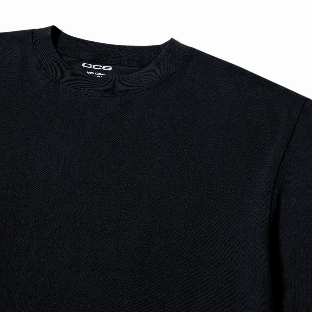 High-Quality Fabric Essential layering piece CCS Heavier T-Shirt - Black