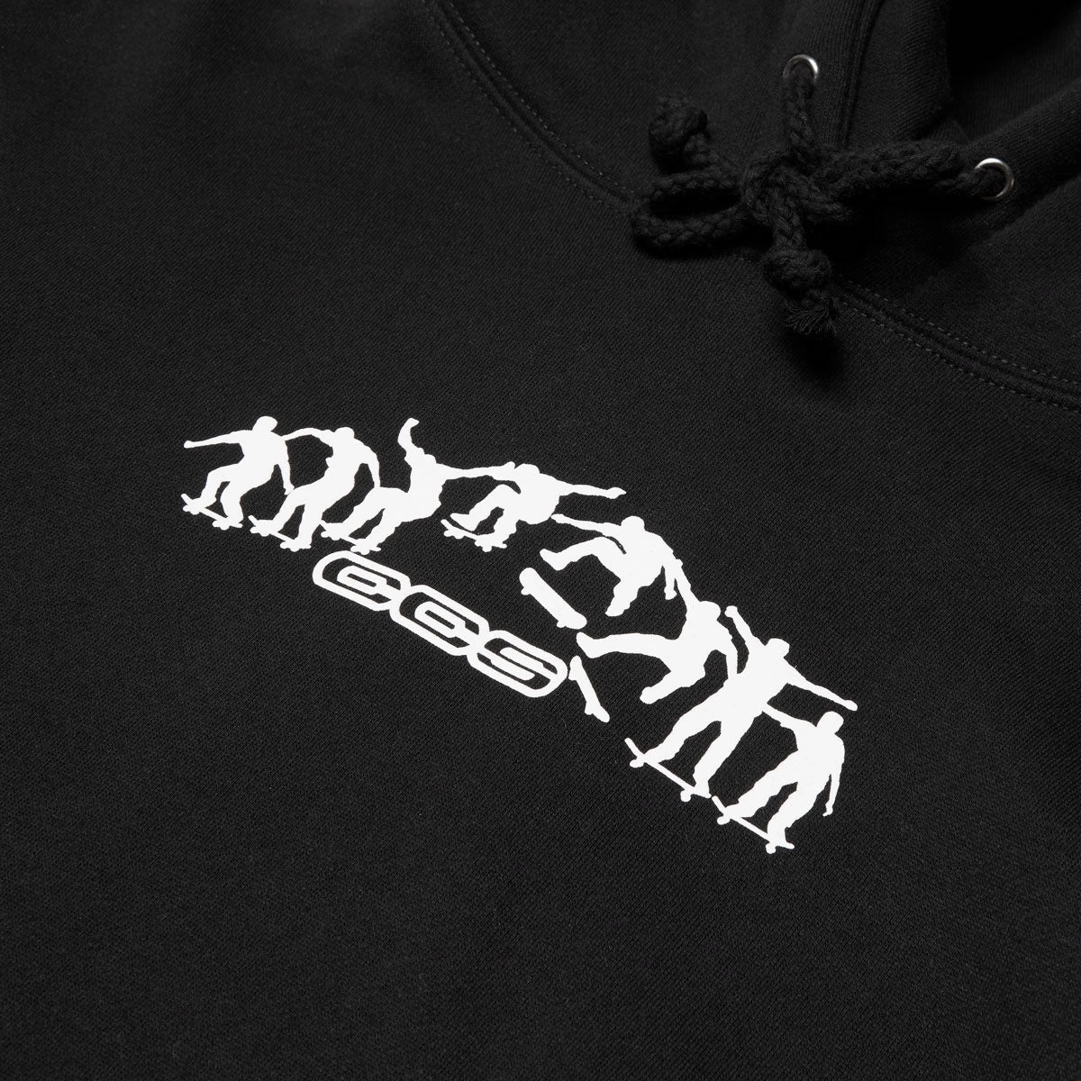 Bactrian camel like CCS Kickflip Logo Pullover Hoodie - Black/White