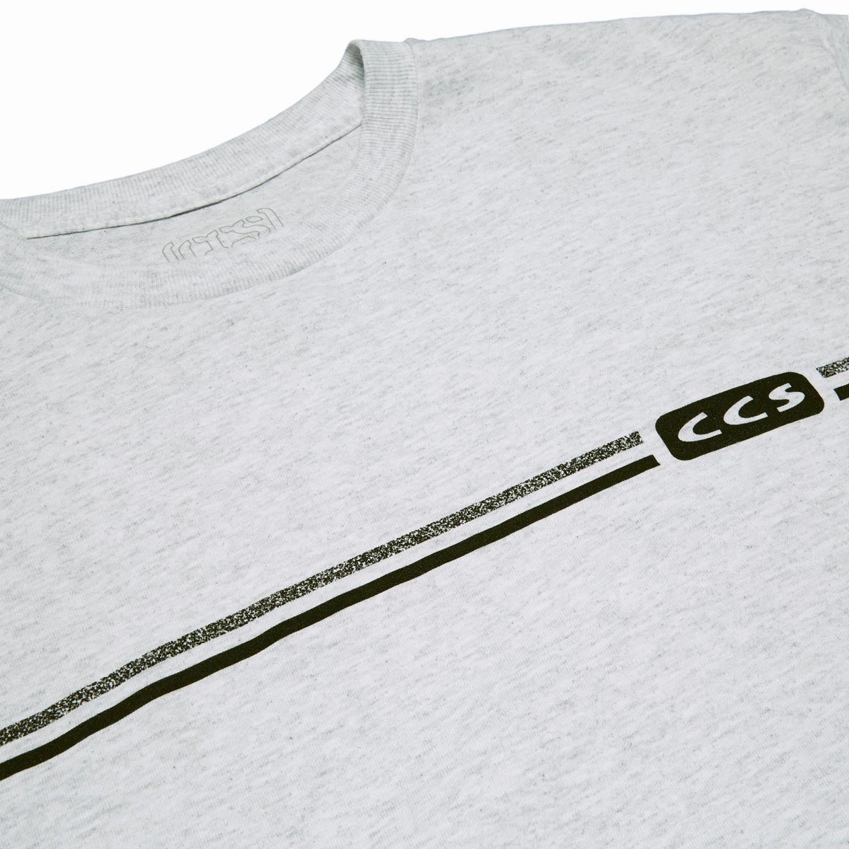Chic Fashion Stylish Fit CCS Noise T-Shirt - Ash