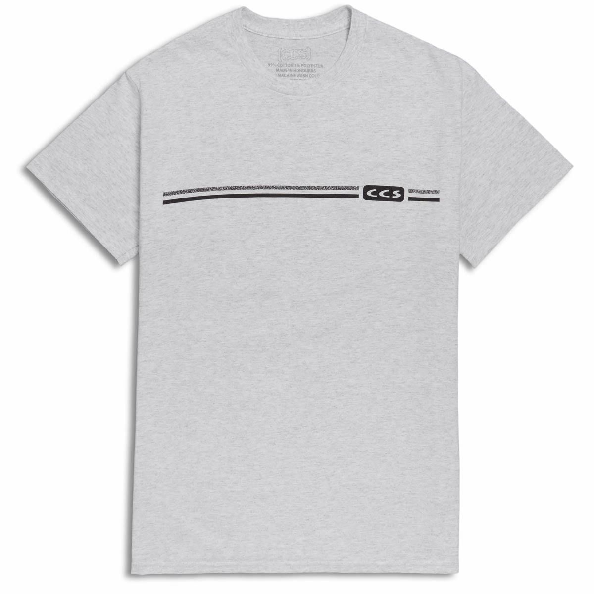 CCS Noise T-Shirt - Ash Essential Look Durable Collar Construction