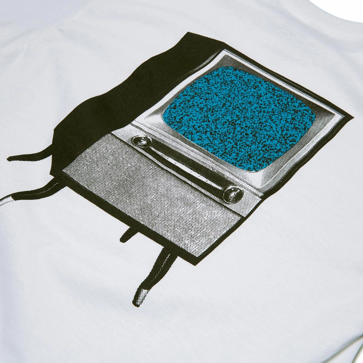 CCS Noise T-Shirt - White Quick Release Hem Moisture Wicking Fabric