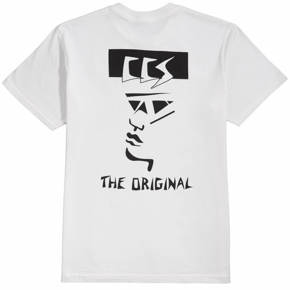 Holiday Outfit CCS OG Face T-Shirt - White/Reflective Black