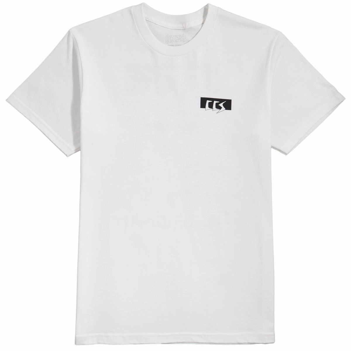 Lightweight Comfort CCS OG Face T-Shirt - White/Reflective Black