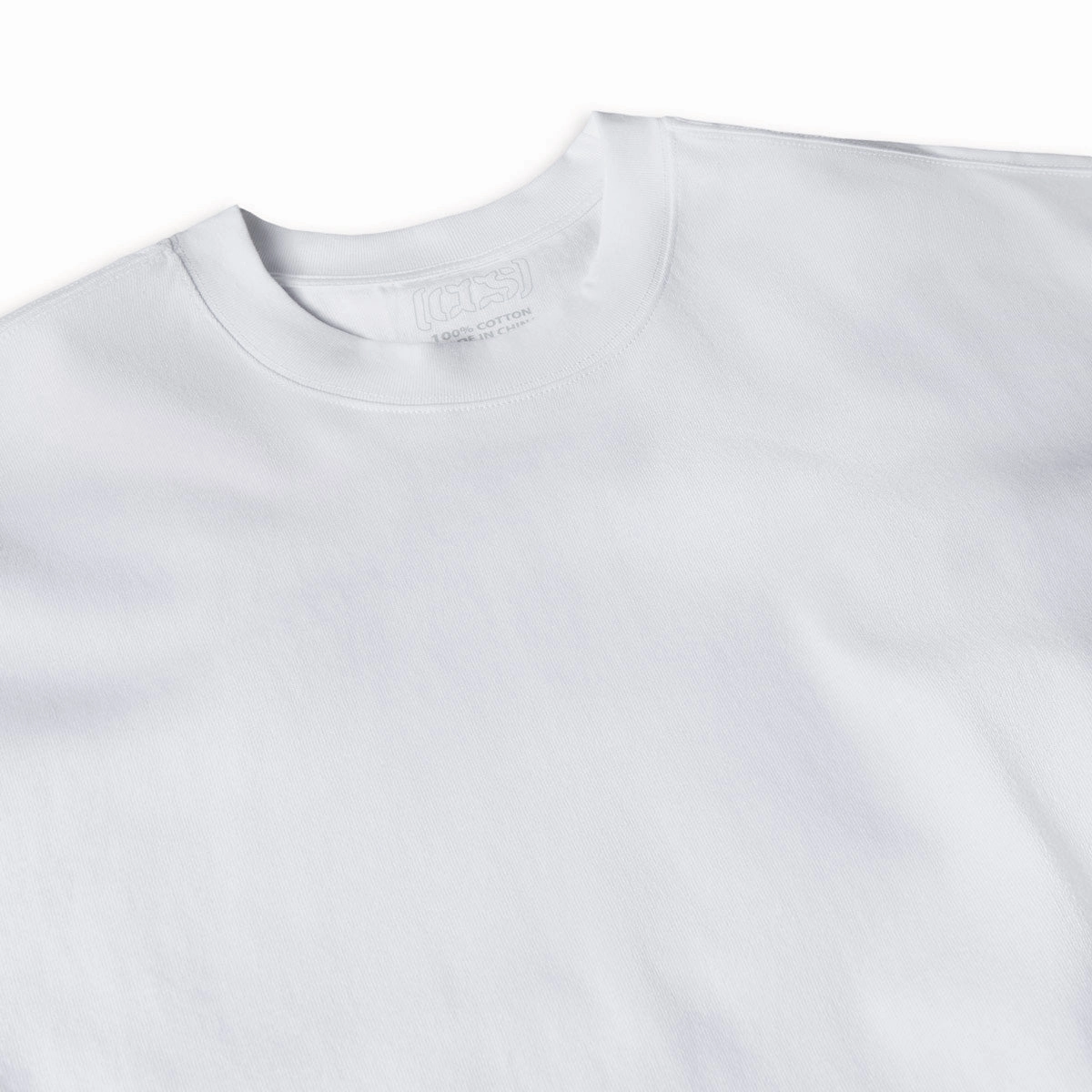 Light Breeze Geometric Print CCS Sledgehammer 9oz T-Shirt - White
