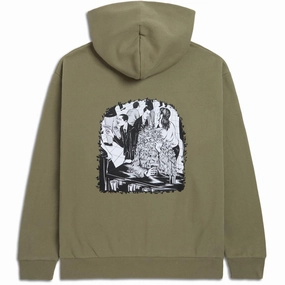 CCS Social Camouflage Bar Hoodie - Olive Sustainable Manufacturing