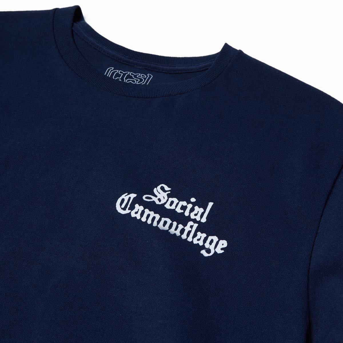 CCS Social Camouflage Bar T-Shirt - Navy Travel Wear