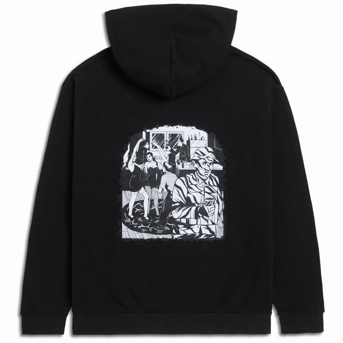 CCS Social Camouflage Party Hoodie - Black Camping wear
