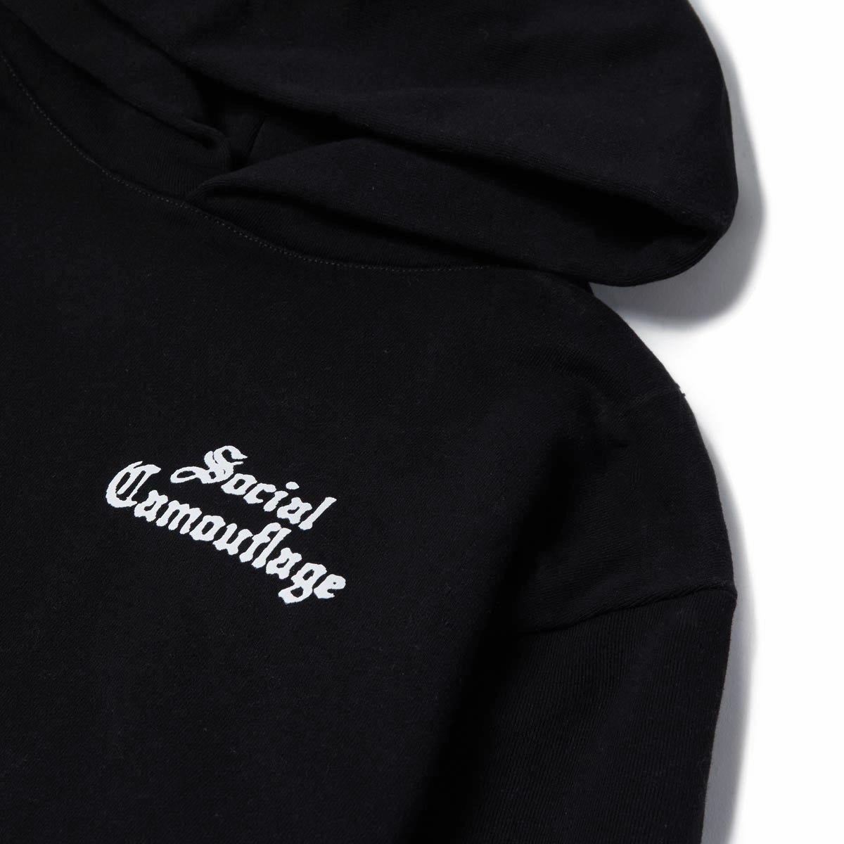 CCS Social Camouflage Party Hoodie - Black Sustainable production