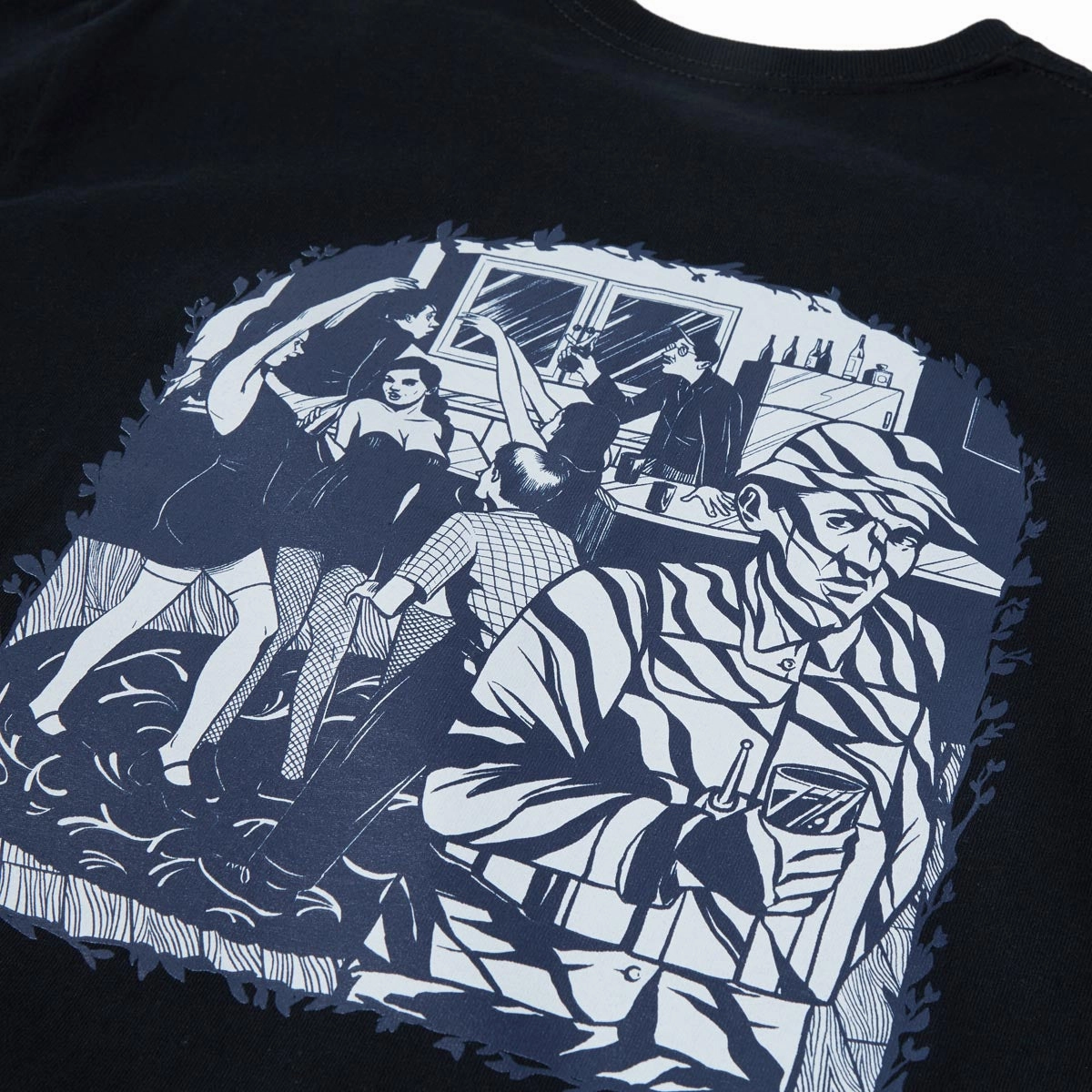 CCS Social Camouflage Party T-Shirt - Black Fit for All Seasons