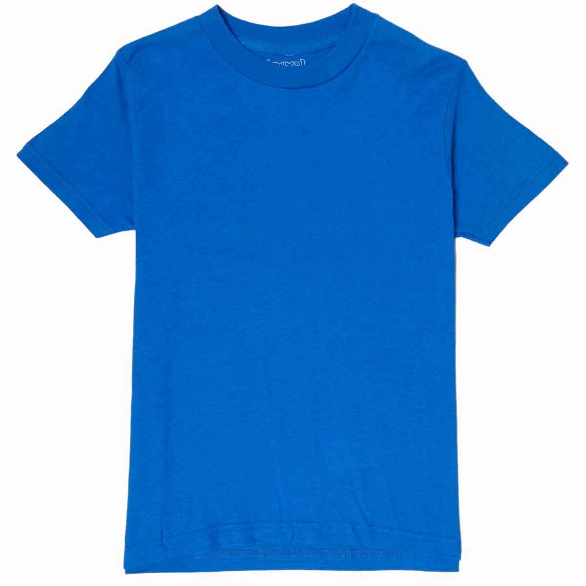 CCS Youth Basis T-Shirt - Royal Leisure Wear Long Lasting Color