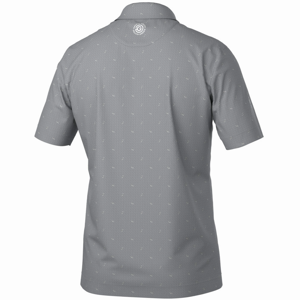 Comfy Apparel Galvin Green Miklos Polo Shirt - Sharkskin