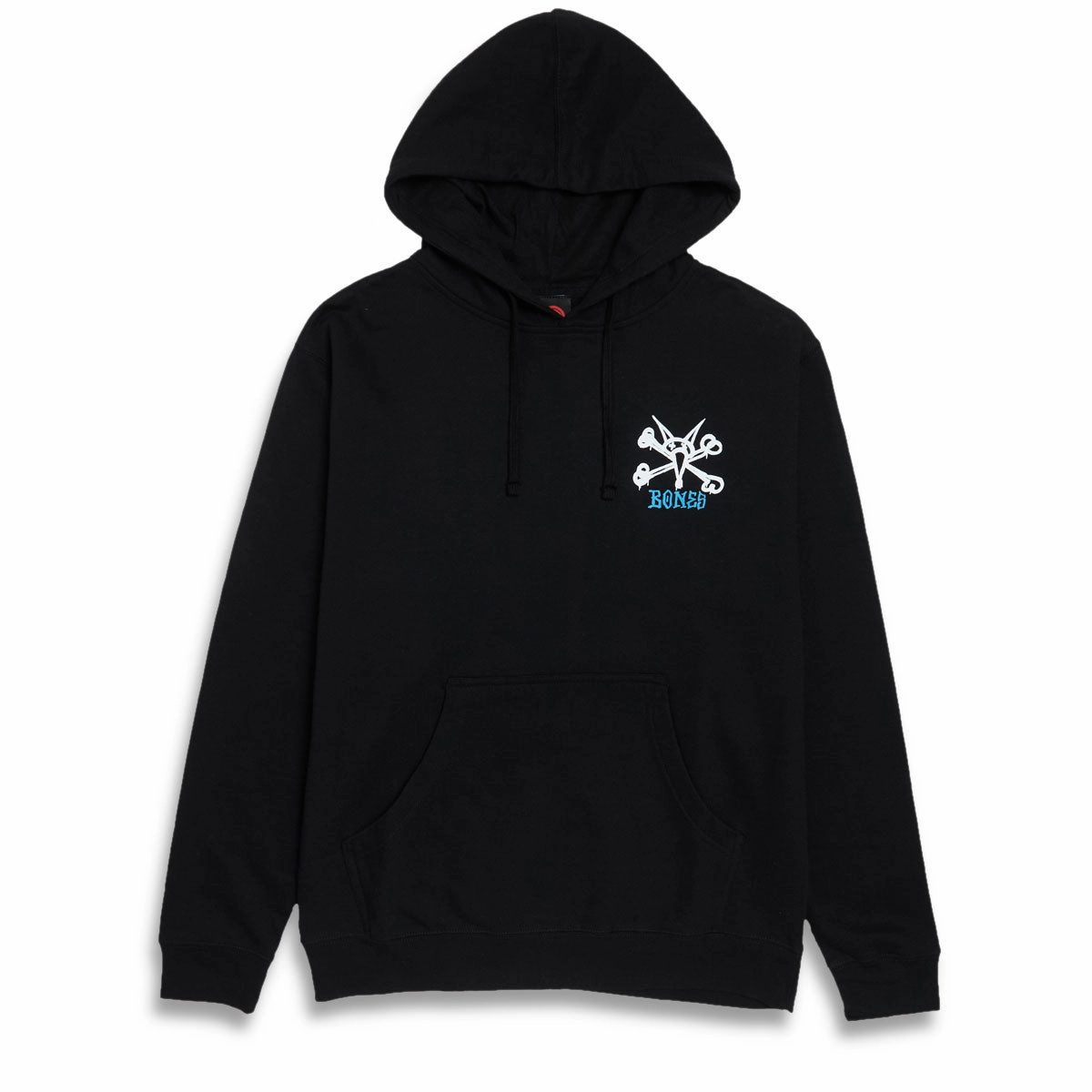 Adjustable Hood Powell-Peralta Rat Bones Hoodie - Black