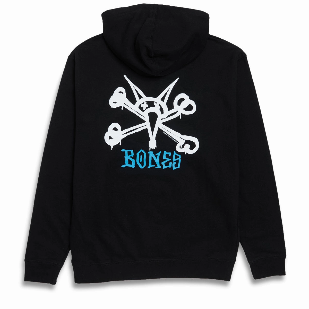 Family outing American style Powell-Peralta Rat Bones Hoodie - Black