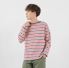 Top Rated Casual and Soft TIEASY / HDCS Boatneck Striped Basque Shirt