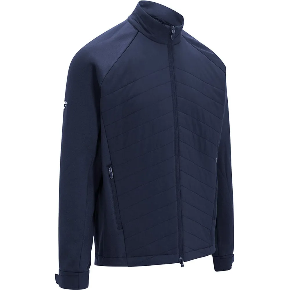 Relaxed Fit Structure Heat Retention Lining Callaway Primaloft Quilted Jacket - Peacoat