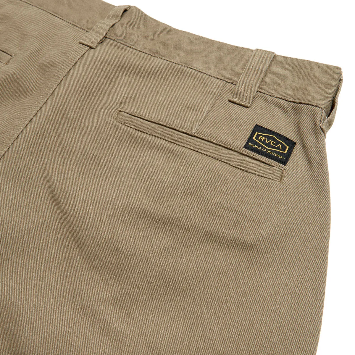 RVCA Americana 2 Chino Pants - Coyote Low Rise Fit