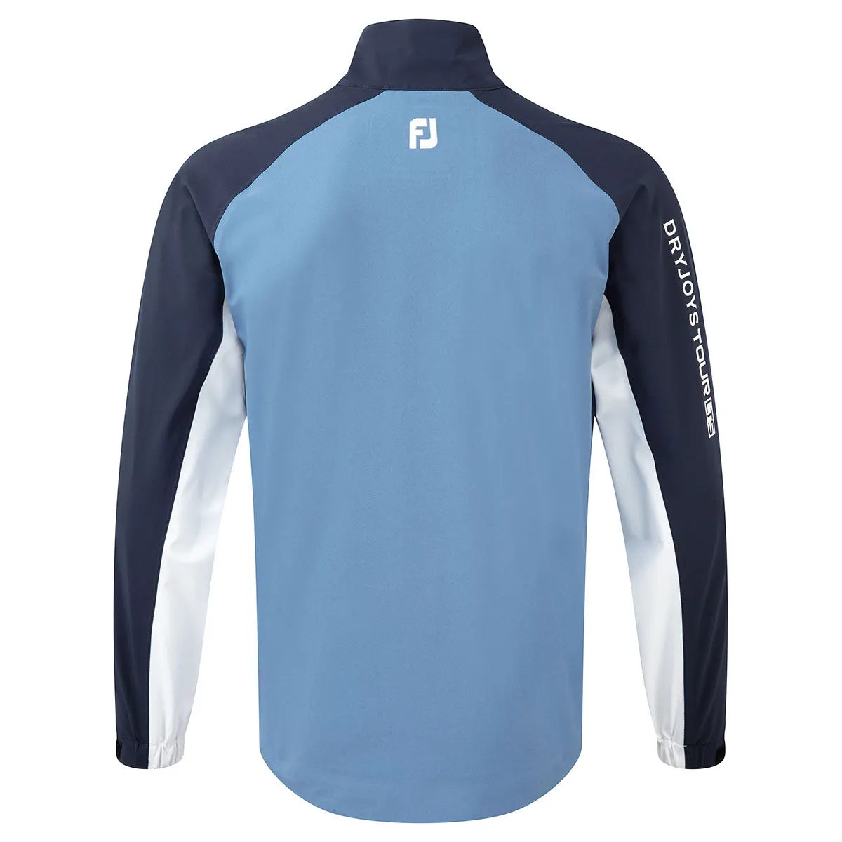 Flexible Side Gussets Multi Layer Design FootJoy DryJoys Tour LTS Waterproof Jacket - Navy/White