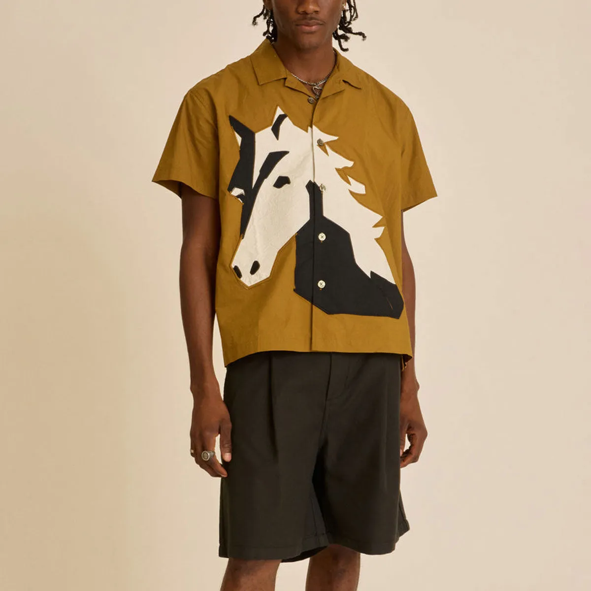 Obey Beau Woven Shirt - Breen Multi Quick-Dry