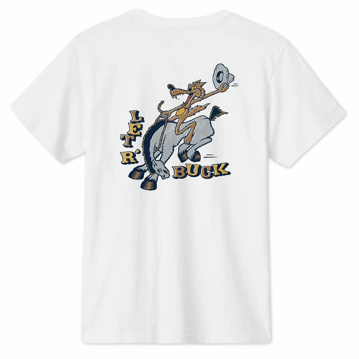 Men's Comfort and style Brixton Buck Club T-Shirt - White