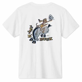 Men's Comfort and style Brixton Buck Club T-Shirt - White