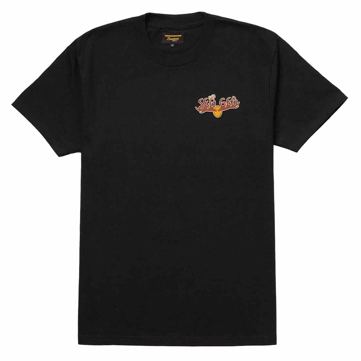 Seager Tipsy Moose T-Shirt - Black Odor-resistant All Season Wear