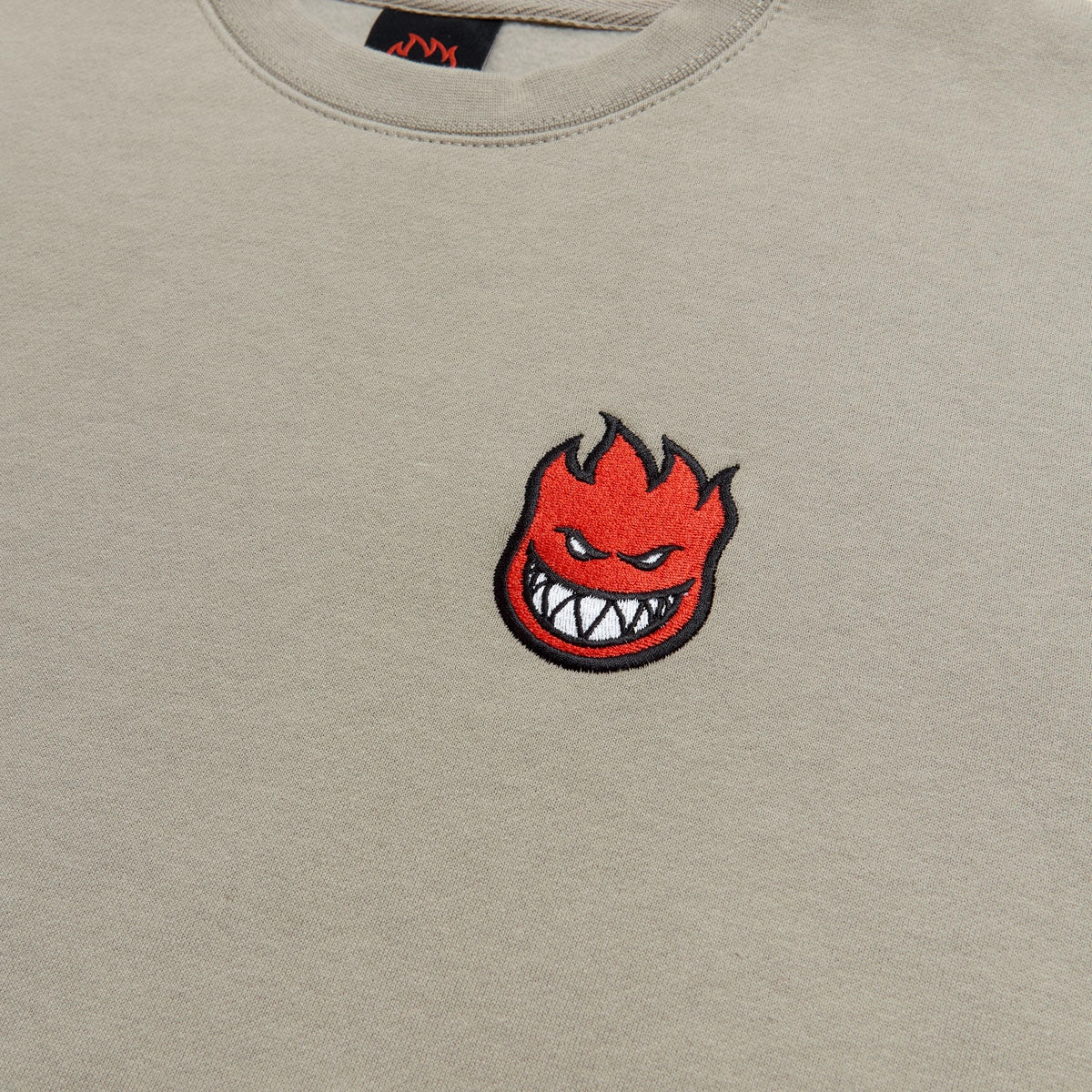Trend Style Spitfire Lil Bighead Fill Sweatshirt - Cement/Red/Black/White